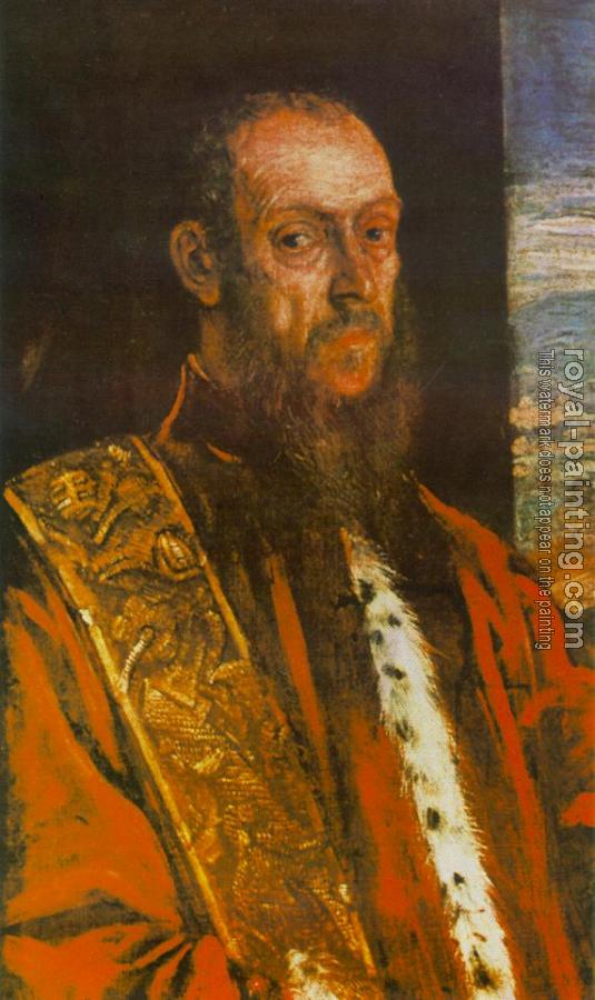 Jacopo Robusti Tintoretto : Portrait of Vincenzo Morosini